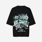 G West Womens Electrical Einstein Oversized Tee