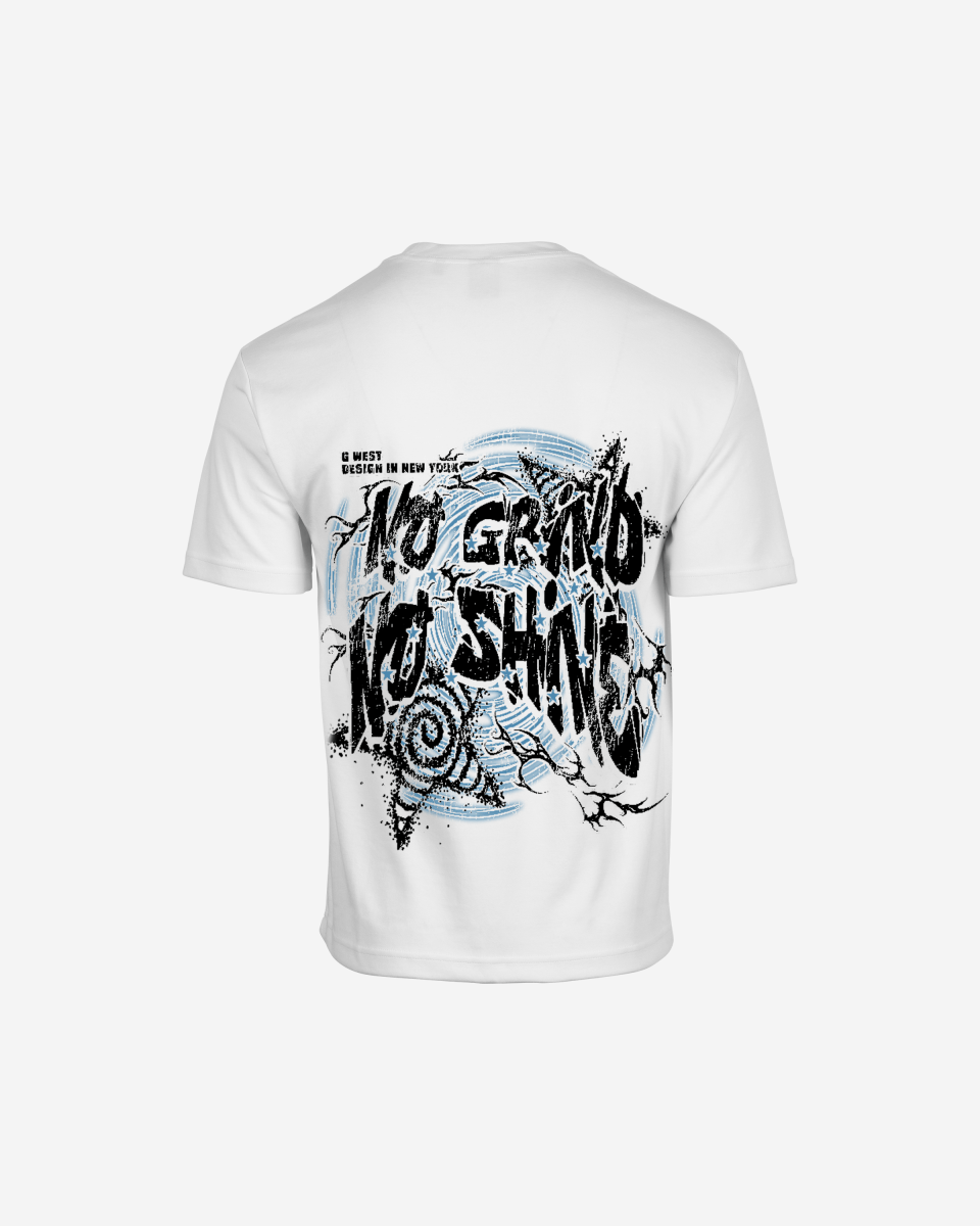 G West Mens Electrical Einstein Oversized Tee