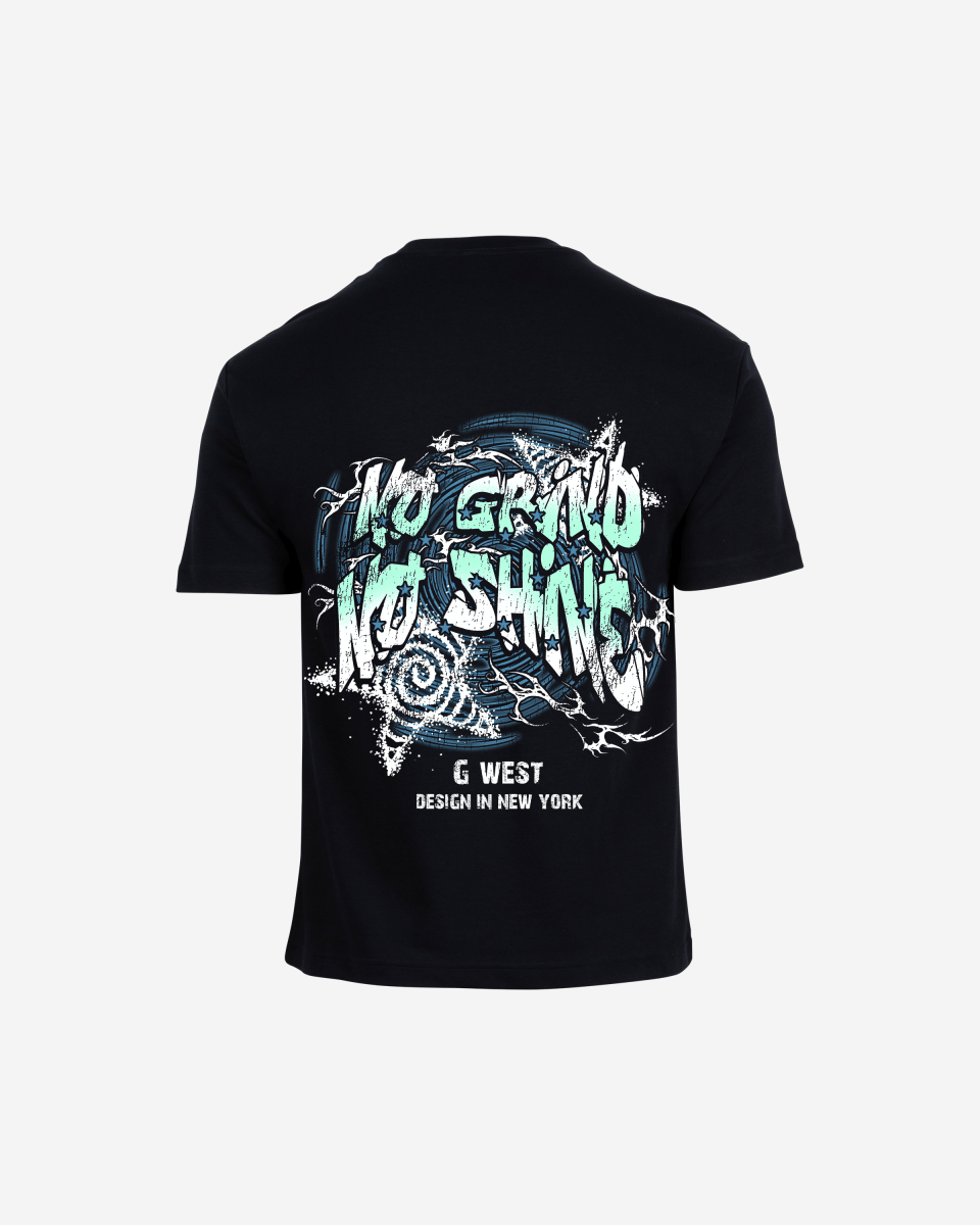 G West Mens Electrical Einstein Oversized Tee