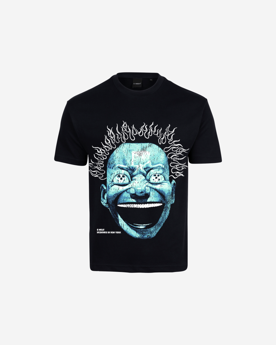 G West Mens Electrical Einstein Oversized Tee