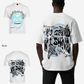 G West Mens Electrical Einstein Oversized Tee