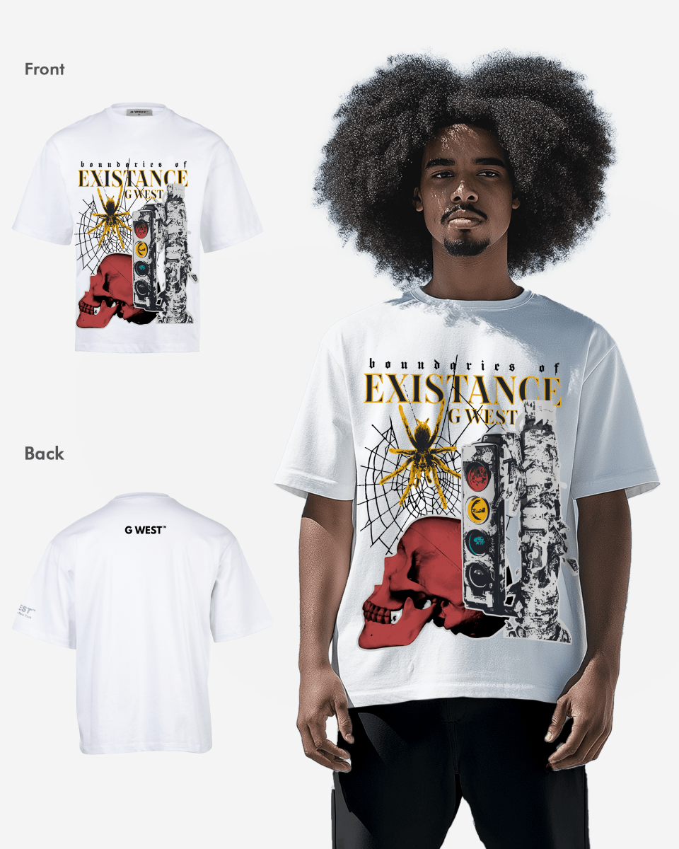 G WEST EXISTANCE OVERSIZED T-Shirt Mens