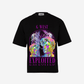 G WEST Exploited Oversized T-Shirt Mens
