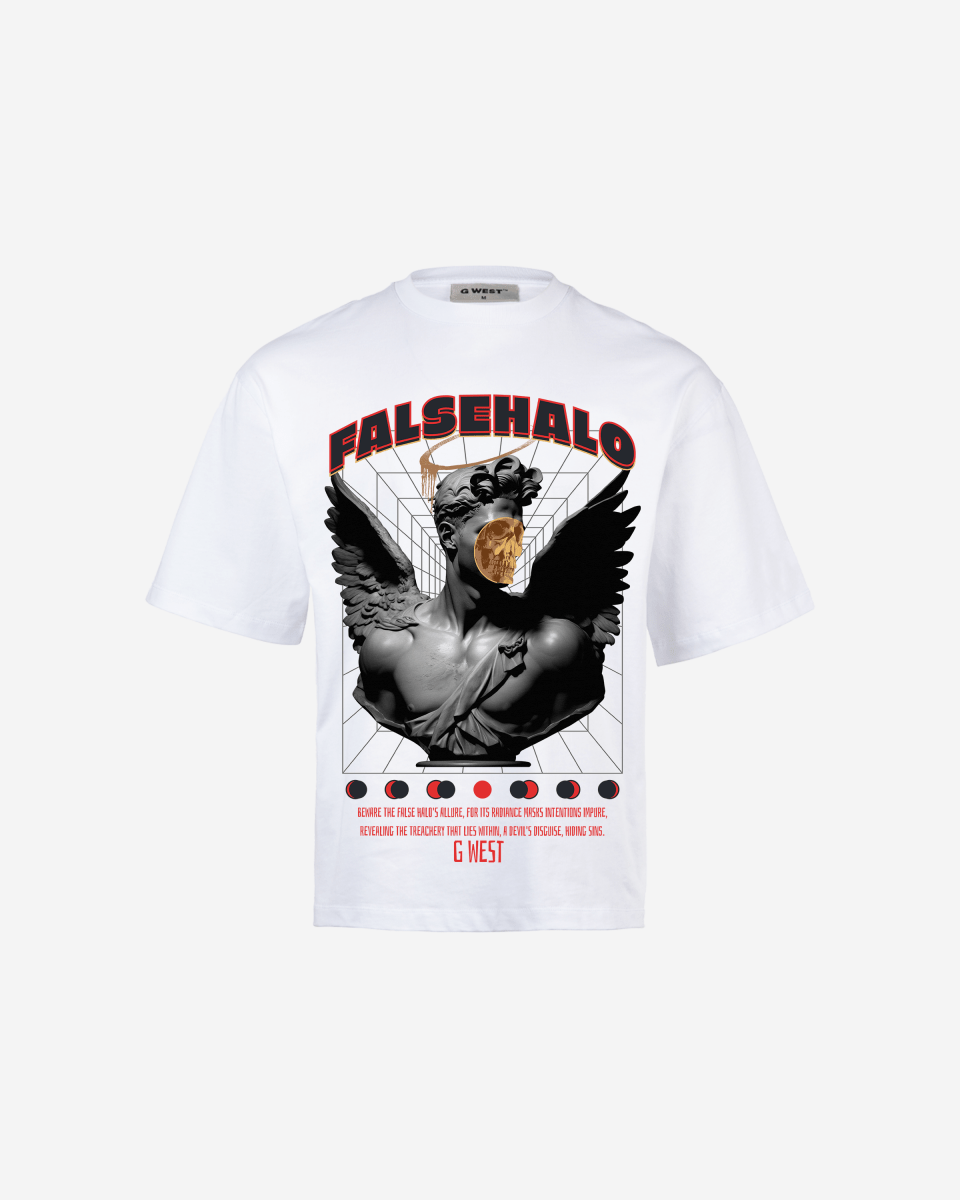 G WEST FALSEHALO OVERSIZED T-Shirt Mens