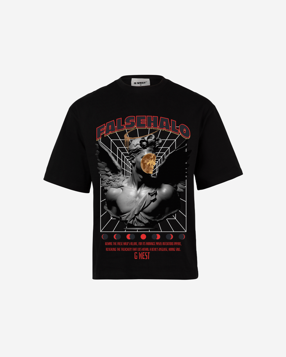 G WEST FALSEHALO OVERSIZED T-Shirt Mens