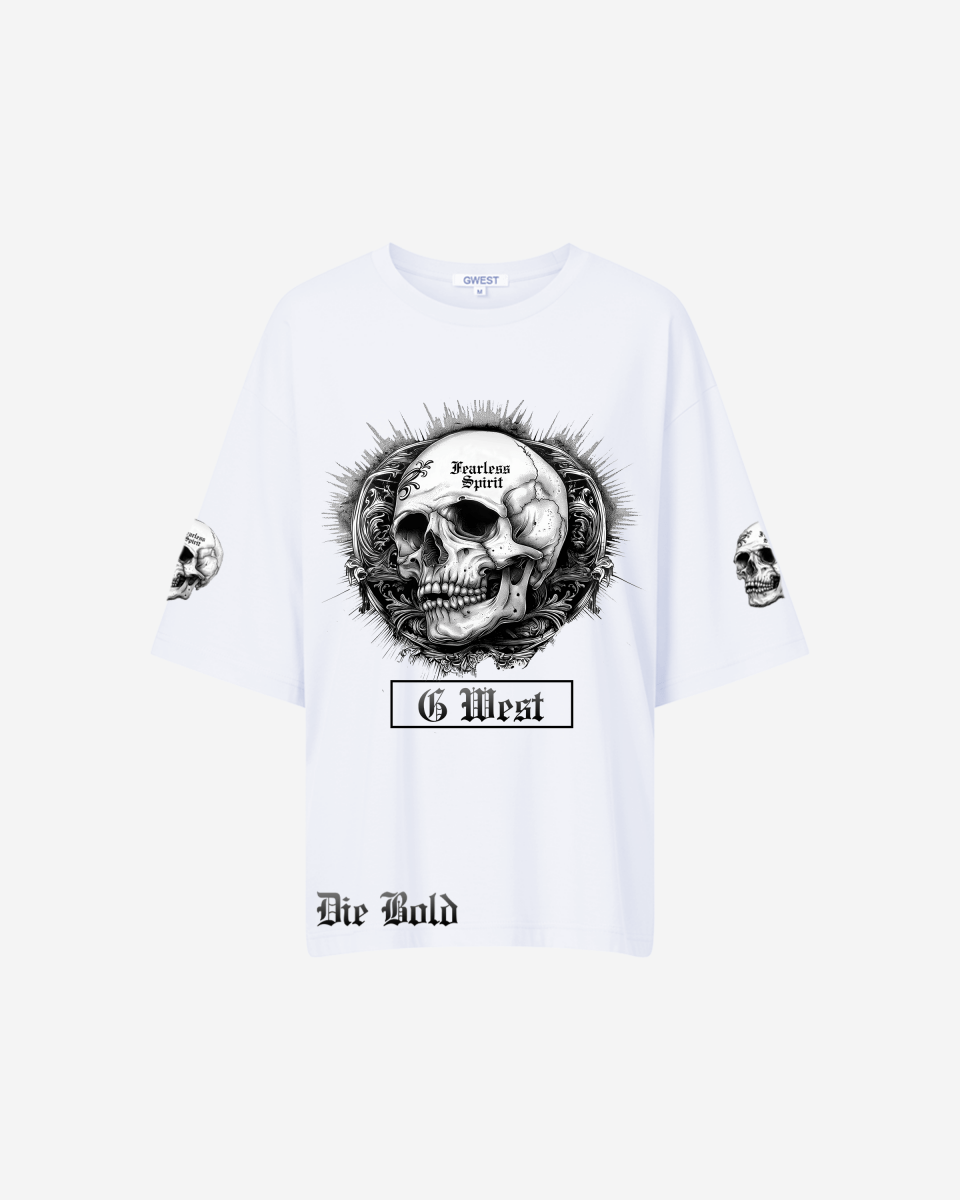 G West Womens Fearless Spirit Oversized Tee