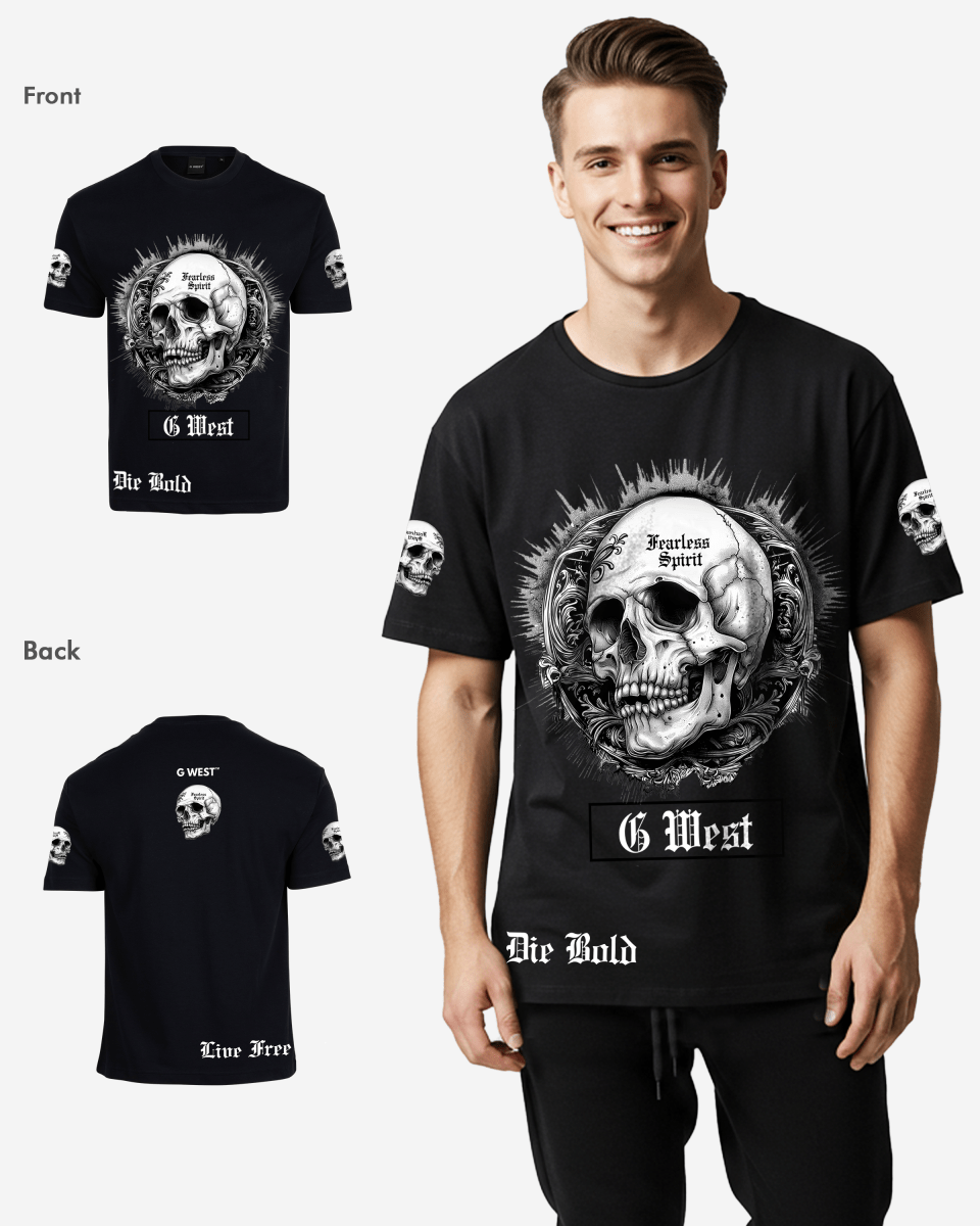 G West Fearless Spirit Oversized T-Shirt Mens