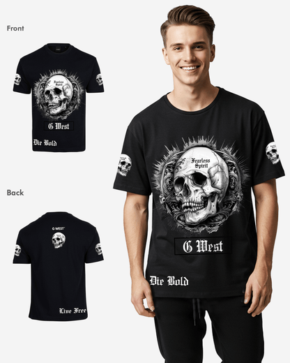 G West Fearless Spirit Oversized T-Shirt Mens