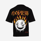 G West Fire Smile Life Style Oversized T-Shirt Mens