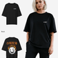 G West Womens Fire Smile Lifestyle Oversized Tee