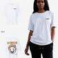 G West Womens Fire Smile Lifestyle Oversized Tee