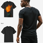 G West Mens Flame Head Black Tee