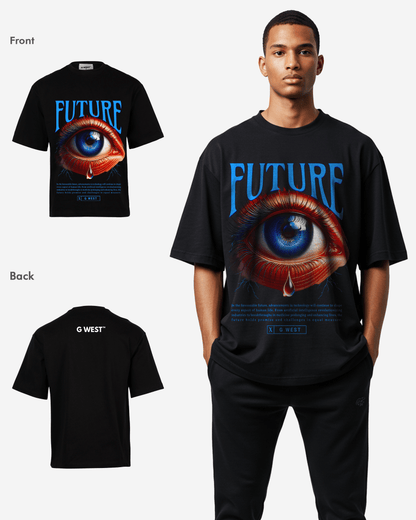 G WEST FUTURE OVERSIZED T-Shirt Mens