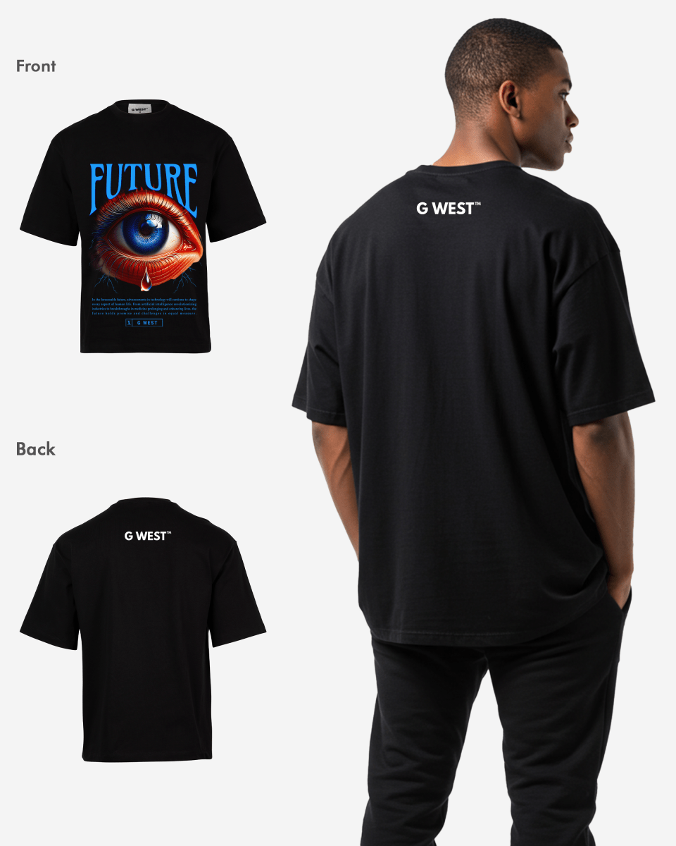 G WEST FUTURE OVERSIZED T-Shirt Mens