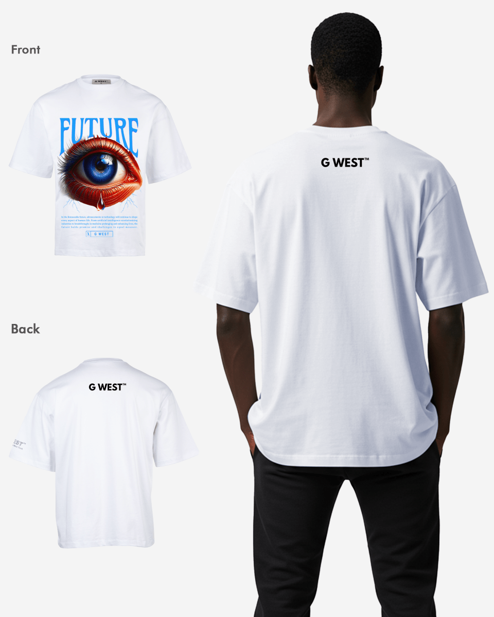 G WEST FUTURE OVERSIZED T-Shirt Mens