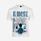 G West Game of G Baby Blue Black Oversized T-Shirt Mens