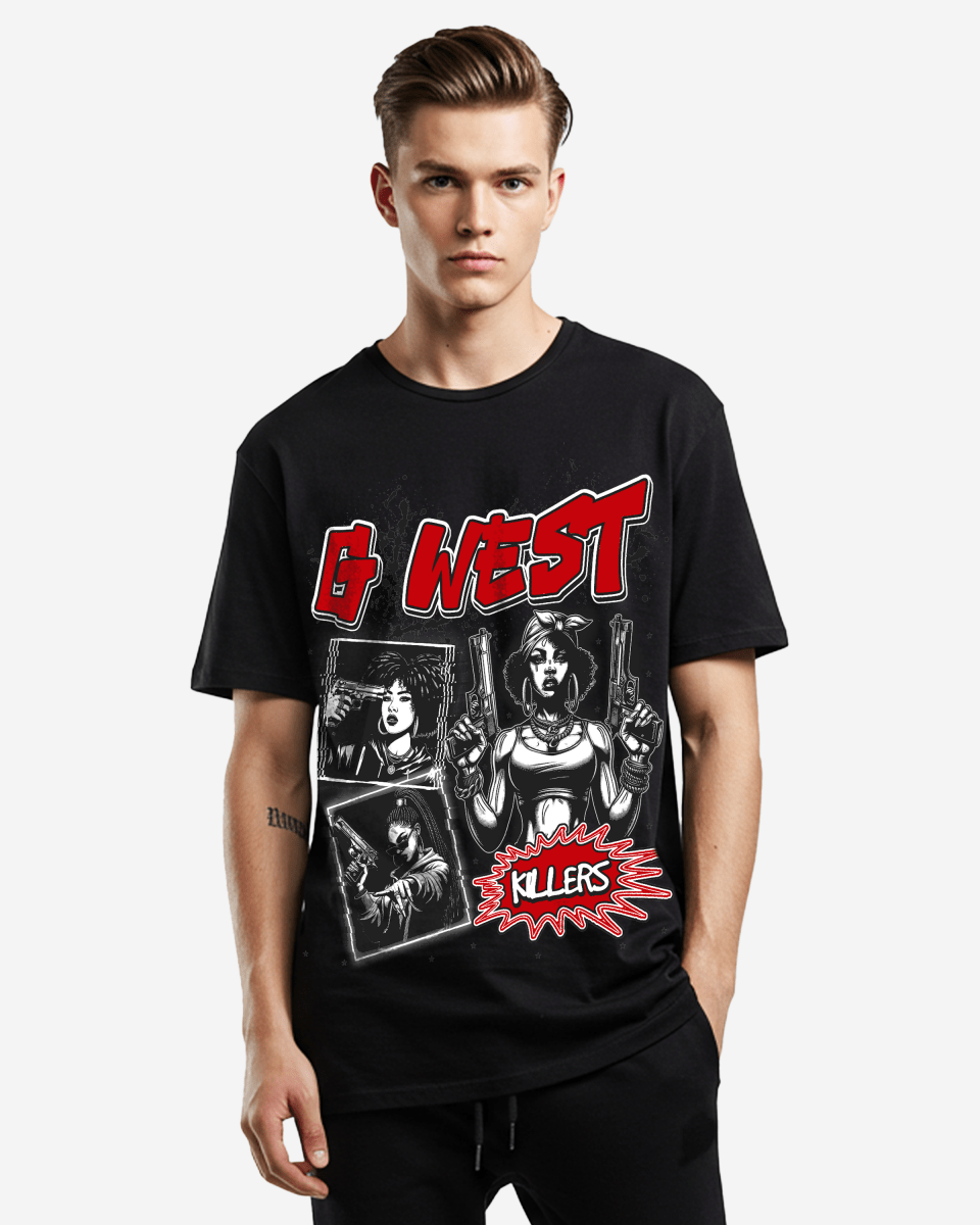 G West Gangsta Godesses Oversized Tee