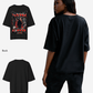 G West Womens Ghost City Oversized Tee