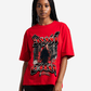 G West Womens Ghost City Oversized Tee