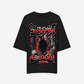 G West Womens Ghost City Oversized Tee