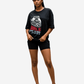 G West Girls love To Ride Oversized Women's T-Shirt
