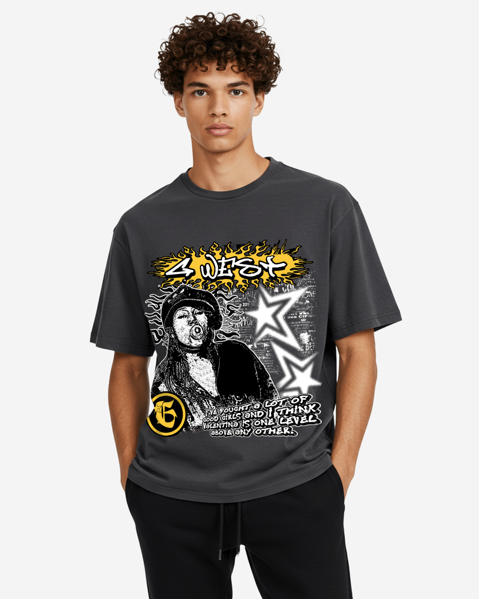 G West Graffiti Heat Oversized Tee