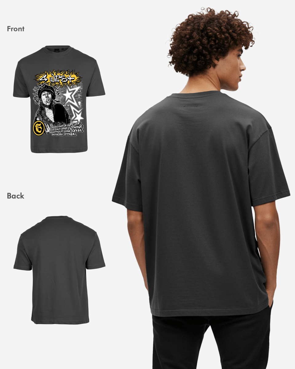 G West Graffiti Heat Oversized Tee