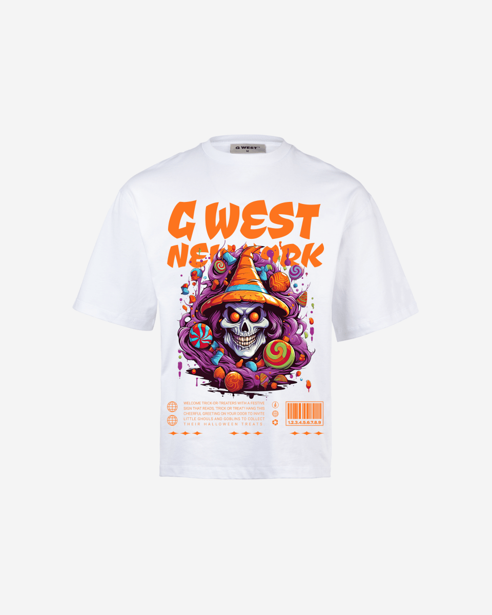 G WEST HALLOWEEN OVERSIZED T-Shirt Mens