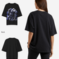 G West Womens Heavy Weight Galaxy Premium Oversized Tee