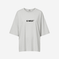 G West Womens Heavyweight Logo Wear Oversized T-Shirt