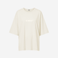 G West Womens Heavyweight Logo Wear Oversized T-Shirt
