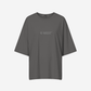 G West Womens Heavyweight Logo Wear Oversized T-Shirt