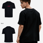 G West Mens Heavyweight Logo Wear Oversized T-Shirt