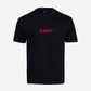 G West Mens Heavyweight Logo Wear Oversized T-Shirt