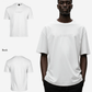 G West Mens Heavyweight Logo Wear Oversized T-Shirt