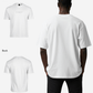 G West Mens Heavyweight Logo Wear Oversized T-Shirt