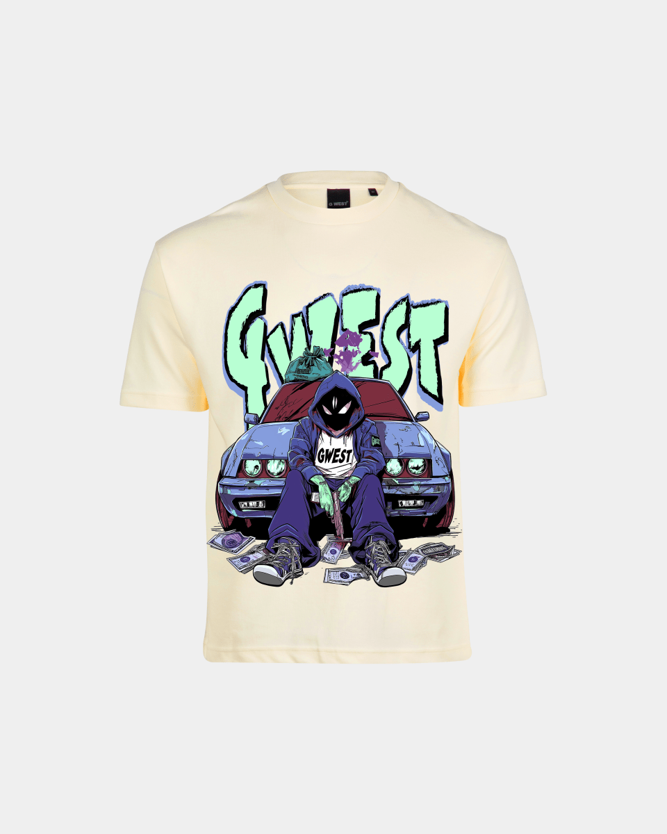 G-West G WEST HEIST Oversized T-Shirt Mens