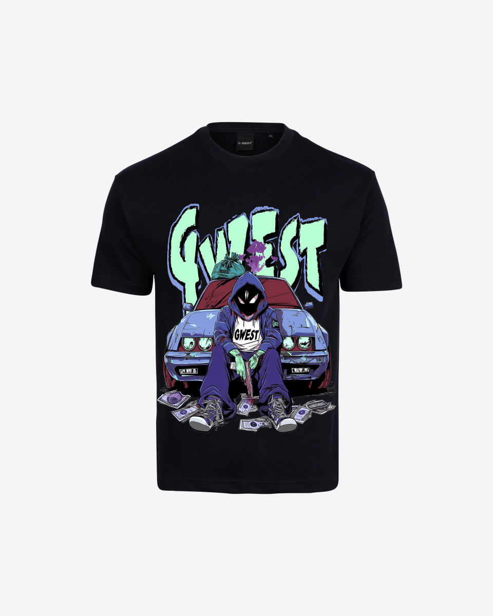 G-West G WEST HEIST Oversized T-Shirt Mens