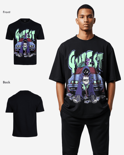 G-West G WEST HEIST Oversized T-Shirt Mens