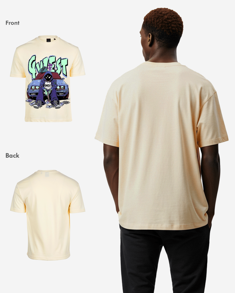 G-West G WEST HEIST Oversized T-Shirt Mens
