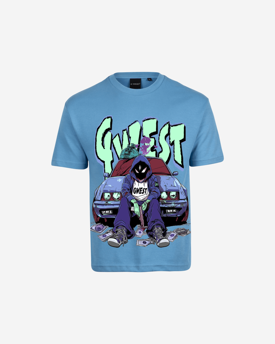 G-West G WEST HEIST Oversized T-Shirt Mens