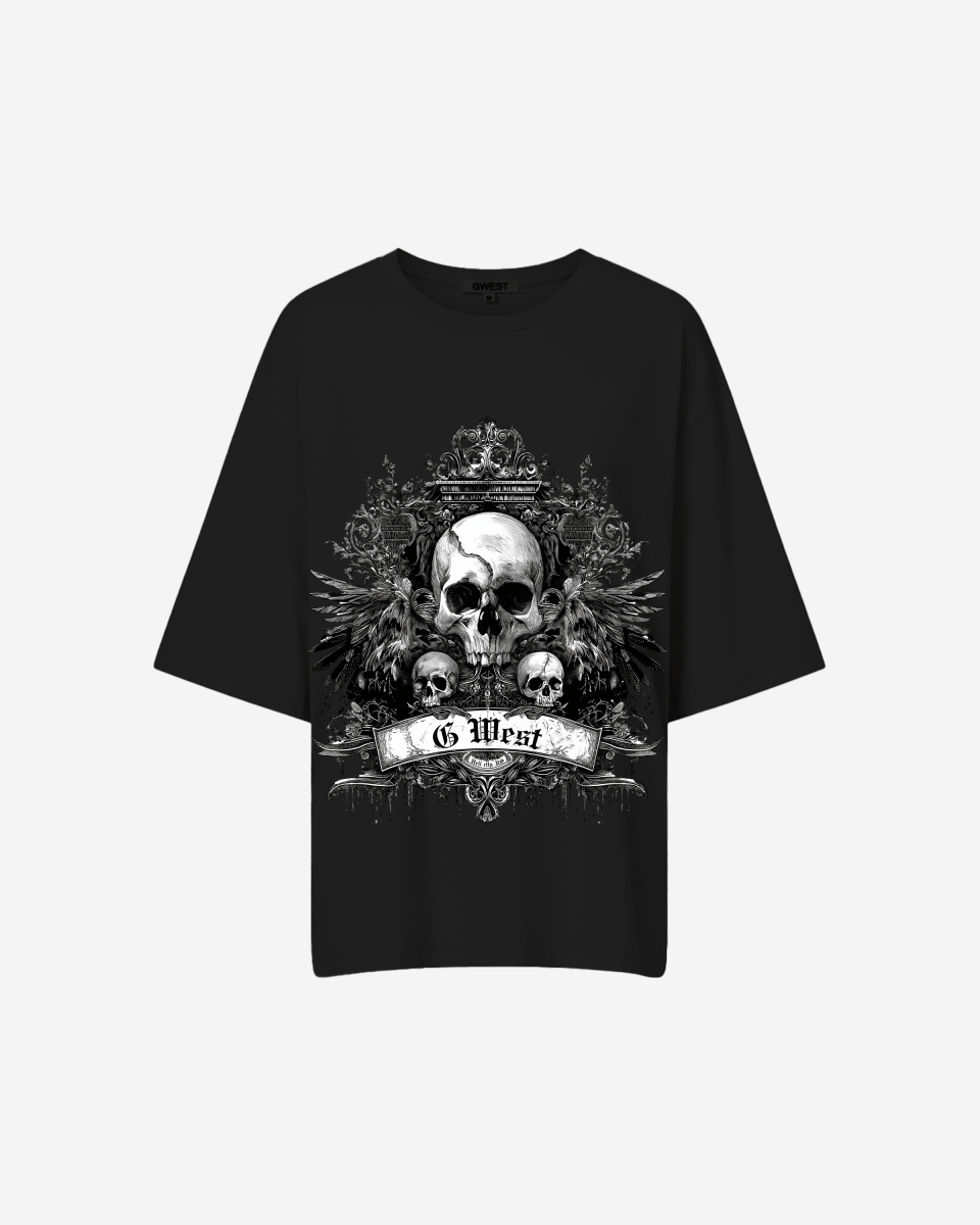 G West Womens Hell City Oversized Tee
