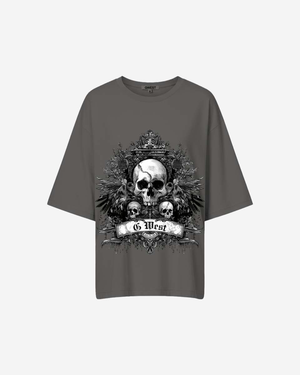 G West Womens Hell City Oversized Tee