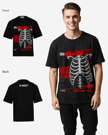 G WEST HOLLOW N HEROIC OVERSIZED T-Shirt Mens
