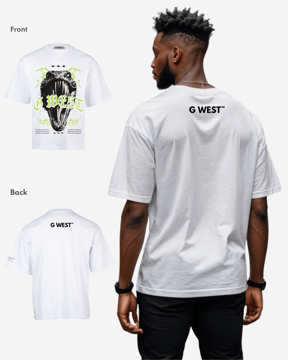 G WEST HUNGER UNLEASHED OVERSIZED T-Shirt Mens