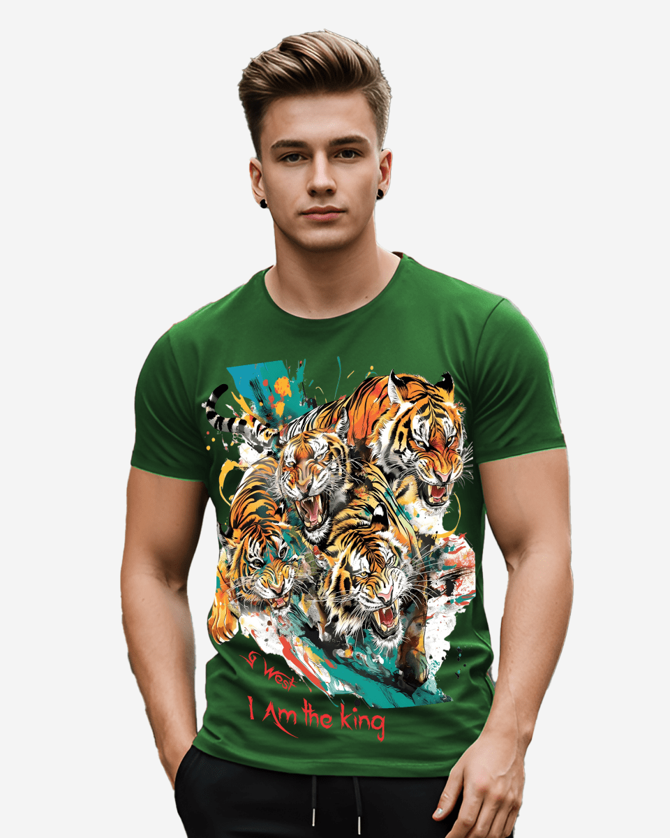 G West Mens I' Am The King Tee