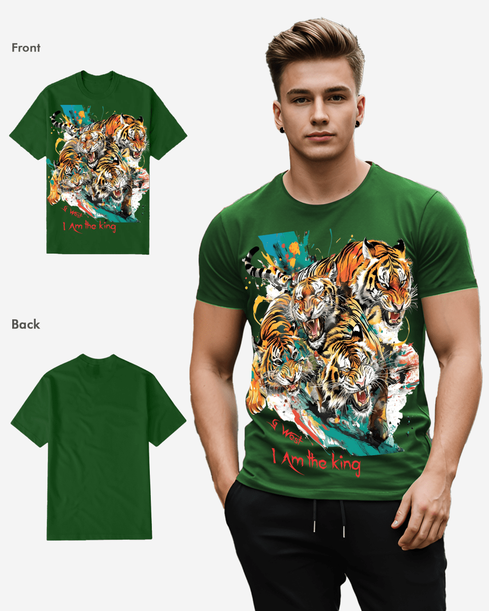 G West Mens I' Am The King Tee