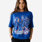 G West Womens Illuminated Soul Double Hit Premium Oversized Tee Front And Back Print