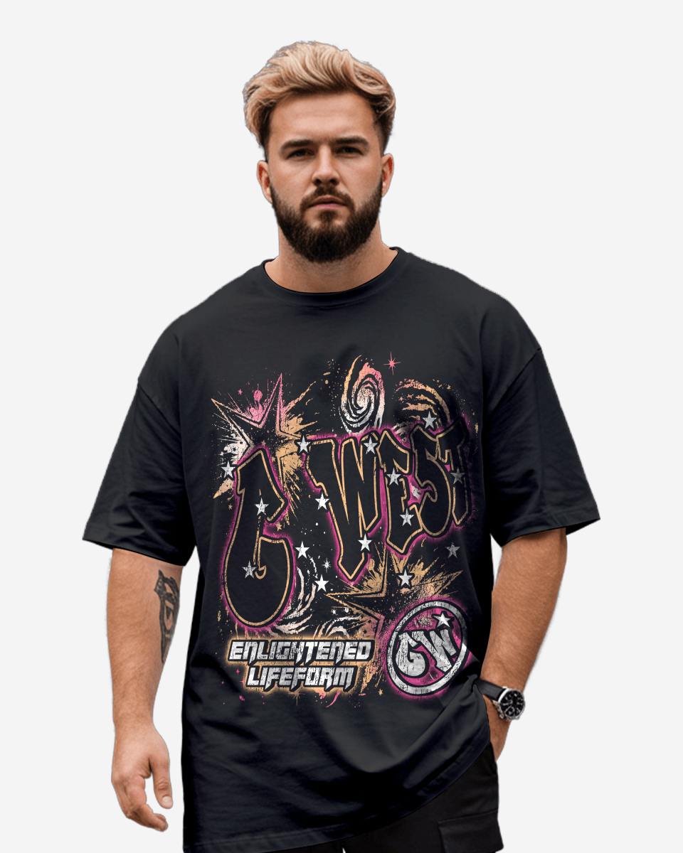 G West Illuminated Soul Double Hit T-Shirt Big and Tall Mens