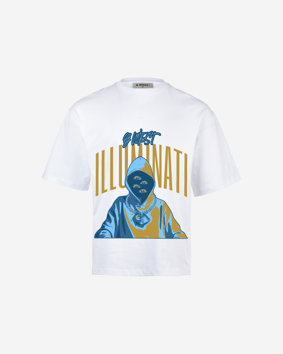 G WEST ILLUMINATI OVERSIZED T-Shirt Mens